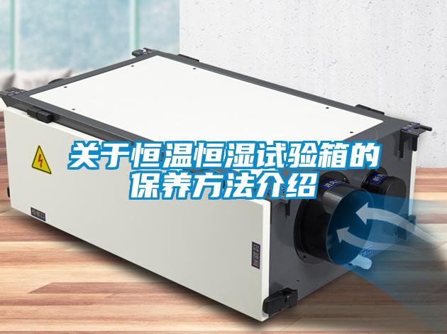 關(guān)于恒溫恒濕試驗(yàn)箱的保養(yǎng)方法介紹